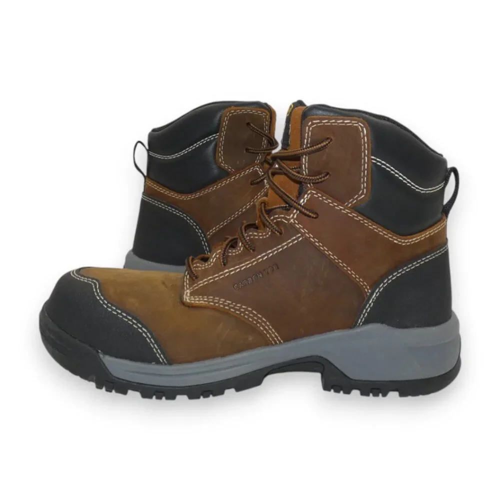 EUC Keen Utility Women’s Carbon Toe Work Boots Brown Leather Size 8 - Picture 8 of 13